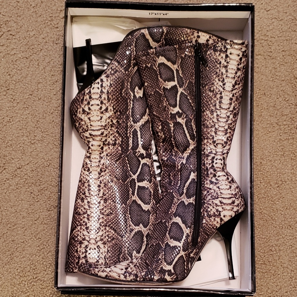 Snake Skin BEBE Boot